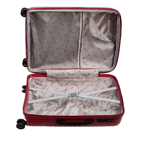 Kırmızı Unisex Valiz - S1SC00048328-D64 - 5