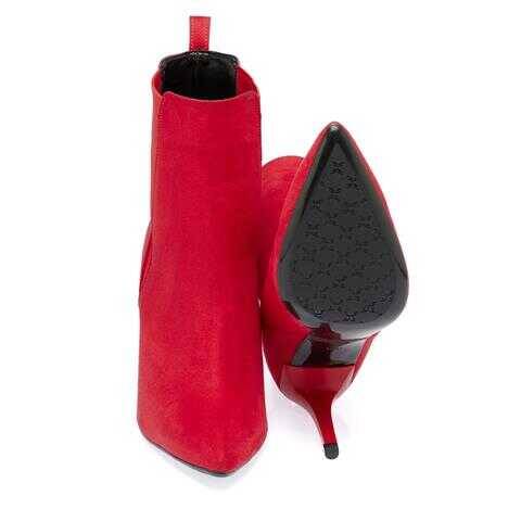 Kırmızı Vegan Kadın Klasik Bot - K23K1BT67006-Q8S - 4