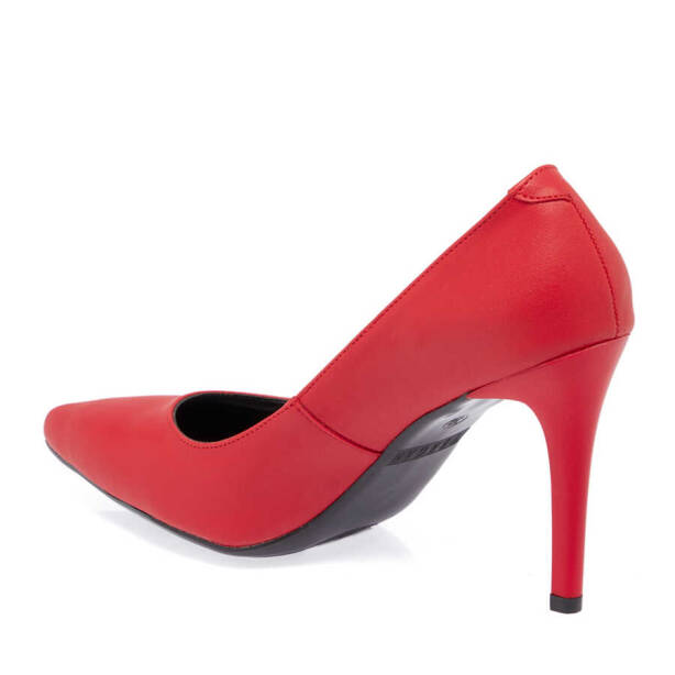 Kırmızı Vegan Kadın Stiletto - K23S1AY66968-Q4A - 3