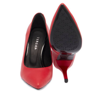 Kırmızı Vegan Kadın Stiletto - K24I1AY67394-Q4A - 4