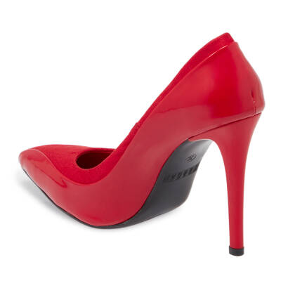 Kırmızı Vegan Kadın Stiletto - K24I1AY67470-Q8R - 2