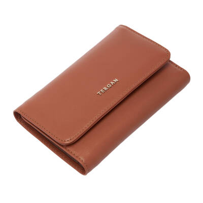 Kızıl Taba Deri Kadın Cüzdan - S1CB00005730-V7G - 1