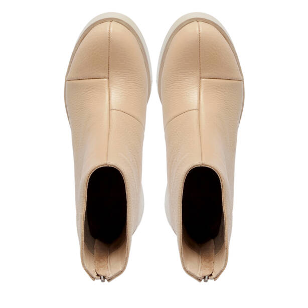 Krem Deri Kadın Bot - K25K1BT68198-N30 - 5