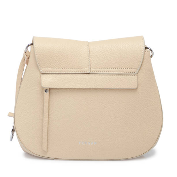 Krem Deri Kadın Çapraz Askılı Çanta - S25K1BC80241-N30 - 3