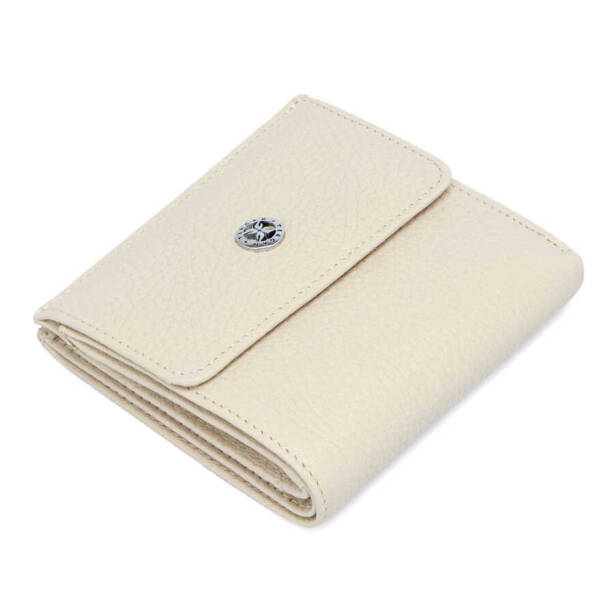 Krem Hakiki Deri Kadın Cüzdan - S1CB00005627-N30 