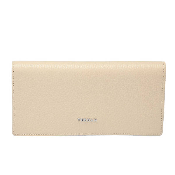 Krem Hakiki Deri Kadın Cüzdan - S1CB00005685-N30 - 2