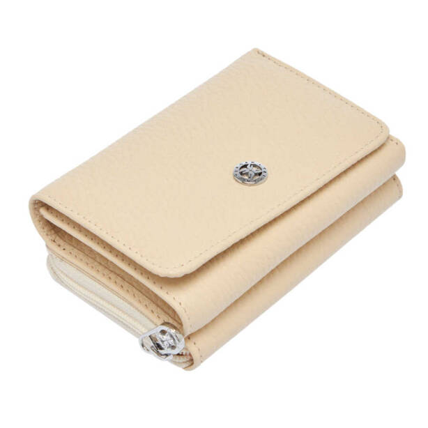Krem Deri Kadın Cüzdan - S1CB00005798-N30 