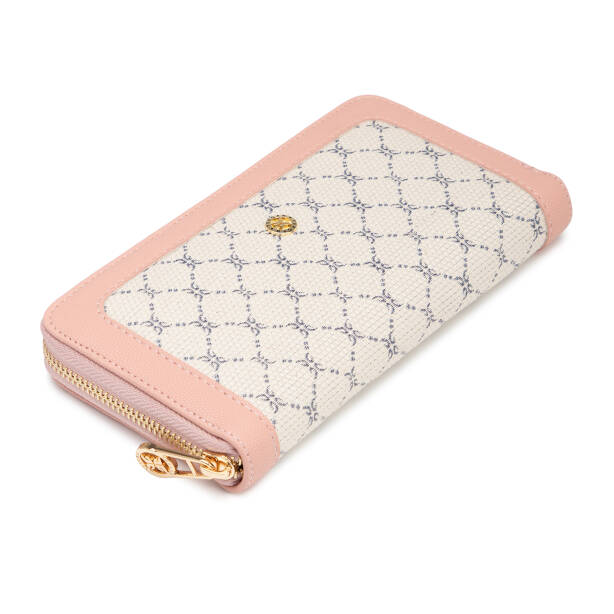 Krem Print Kadın Cüzdan - S1CB00055826-V7N 