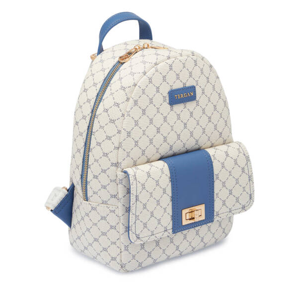 Krem Print Kadın Sırt Çantası - S1SR00079611-U9U - 2