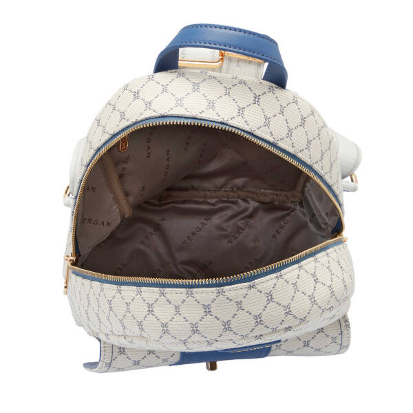 Krem Print Kadın Sırt Çantası - S1SR00079611-U9U - 4