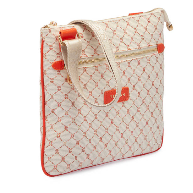 Krem Tekstil Kadın Çapraz Askılı Çanta - S25Y1TWC0712-V6D - 2