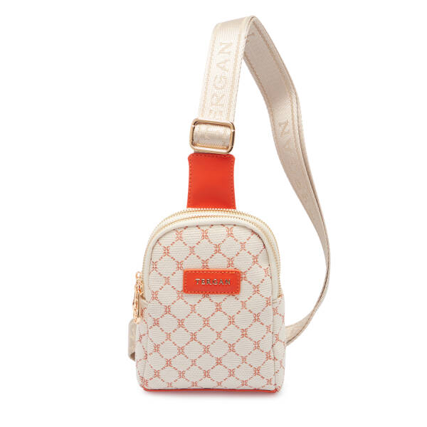 Krem Tekstil Kadın Çapraz Askılı Çanta - S26Y1TWC0717-V6D - 1