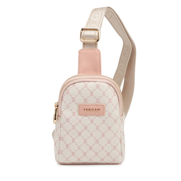 Krem Tekstil Kadın Çapraz Askılı Çanta - S26Y1TWC0717-V7N - 1