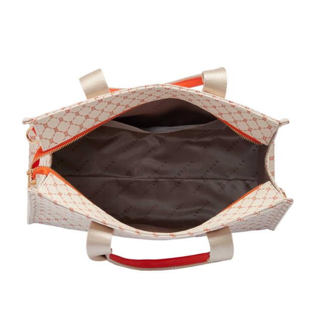 Krem Tekstil Kadın El Çantası - S25Y1TWC0709-V6D - 4