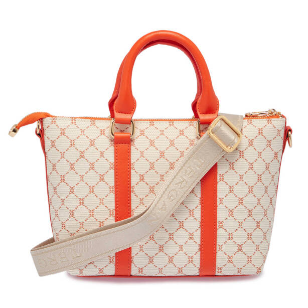 Krem Tekstil Kadın El Çantası - S25Y1TWC0713-V6D - 3