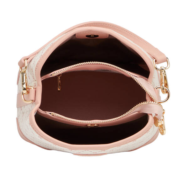 Krem Tekstil Kadın Omuz Çantası - S26Y1TWC0710-V7N - 4