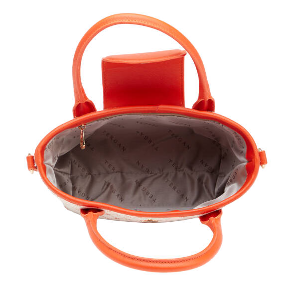 Krem Tekstil Kadın Omuz Çantası - S26Y1TWC0723-V6D - 4