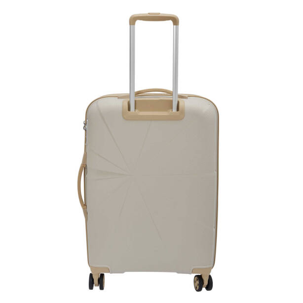 Krem Unisex Büyük Boy Valiz - S1SC00047828-D94 - 4