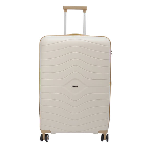 Krem Unisex Büyük Boy Valiz - S1SC00048228-D94 