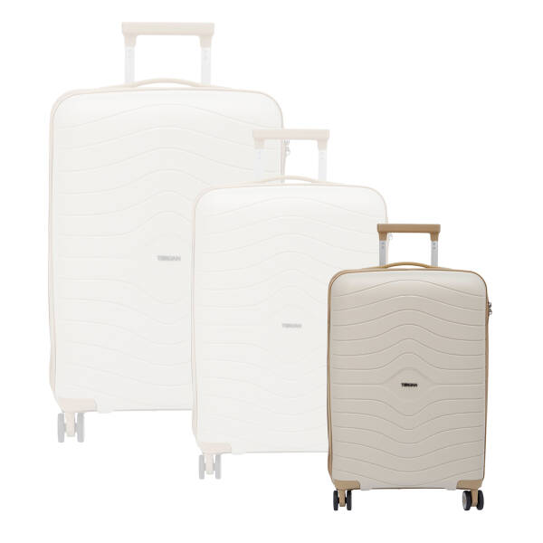 Krem Unisex Kabin Boy Valiz - S1SC00048220-D94 - 6