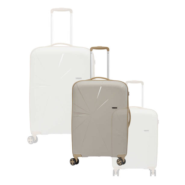 Krem Unisex Orta Boy Valiz - S1SC00047824-D94 - 6