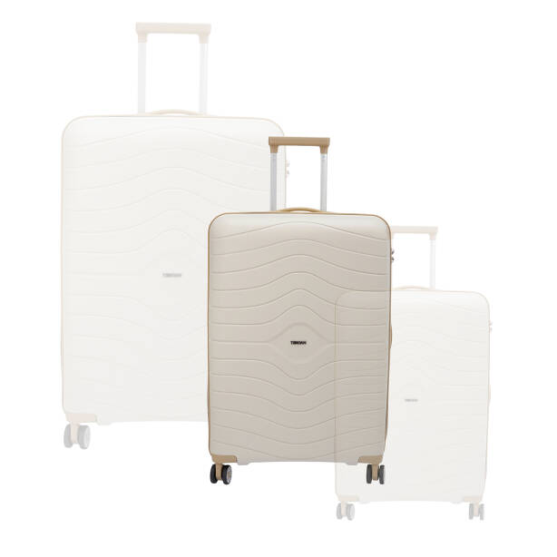 Krem Unisex Orta Boy Valiz - S1SC00048224-D94 - 6