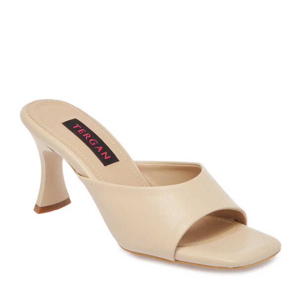 Krem Vegan Kadın Terlik - K24Y1TR67446-T1Q - 2