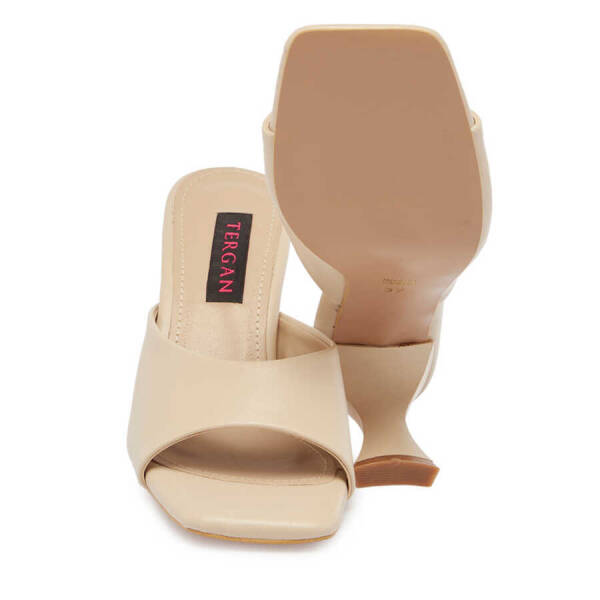 Krem Vegan Kadın Terlik - K24Y1TR67446-T1Q - 4