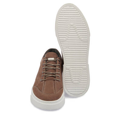  Kum Deri Erkek Sneaker - E24I1AY56611-B21 - 4