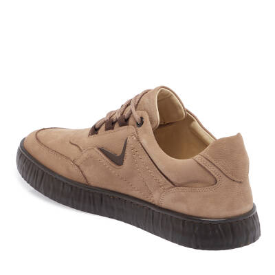  Kum Nubuk Deri Erkek Sneaker - E23S1AY56351-B21 - 2