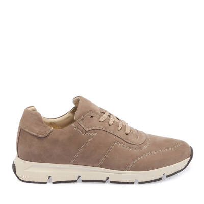 Kum Nubuk Deri Erkek Sneaker - E24I1AY56899-B21 - 3