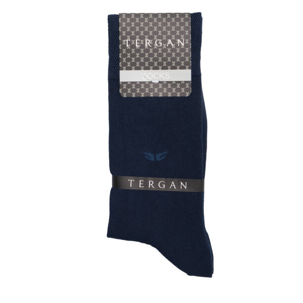 Lacivert Bambu Erkek Çorap - E25S1CR20311-M8Z - Tergan