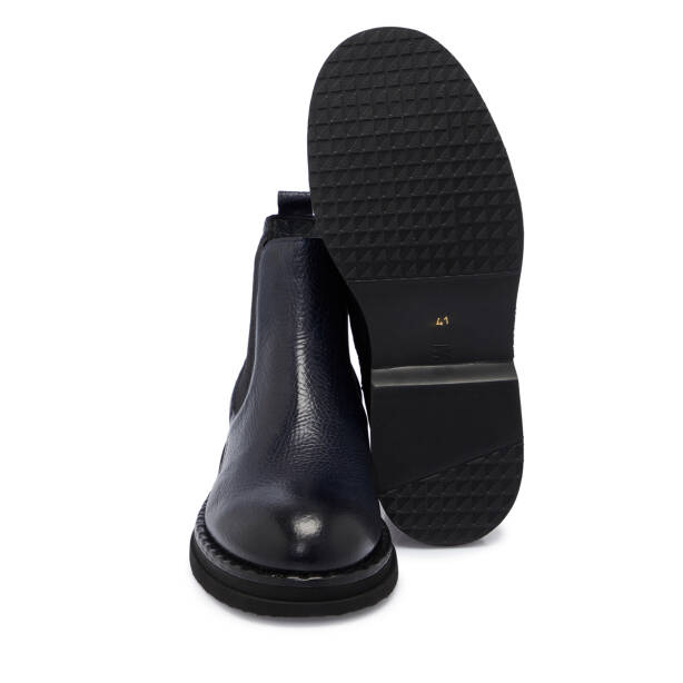 Lacivert Deri Erkek Bot - E25K1BT57495-A31 - 4