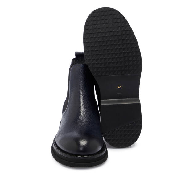 Lacivert Deri Erkek Bot - E25K1BT57495-A31 - 4