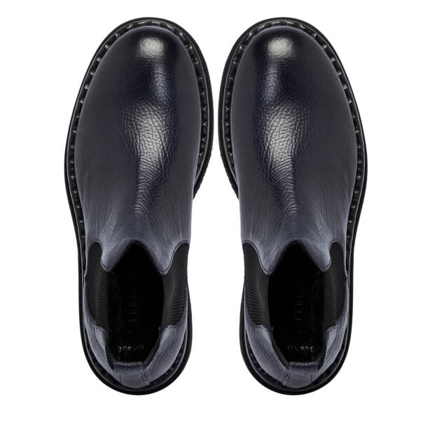 Lacivert Deri Erkek Bot - E25K1BT57495-A31 - 5