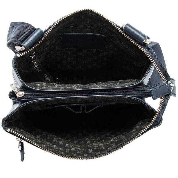 Lacivert Hakiki Deri Erkek Çapraz Askılı Çanta - S1AC00021110-I91 - 4