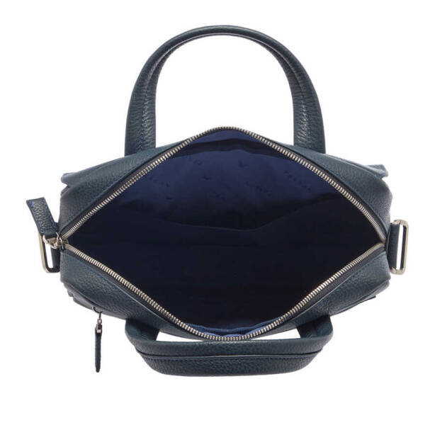 Lacivert Deri Erkek Çapraz Askılı Çanta - S1AC00021139-A38 - 4