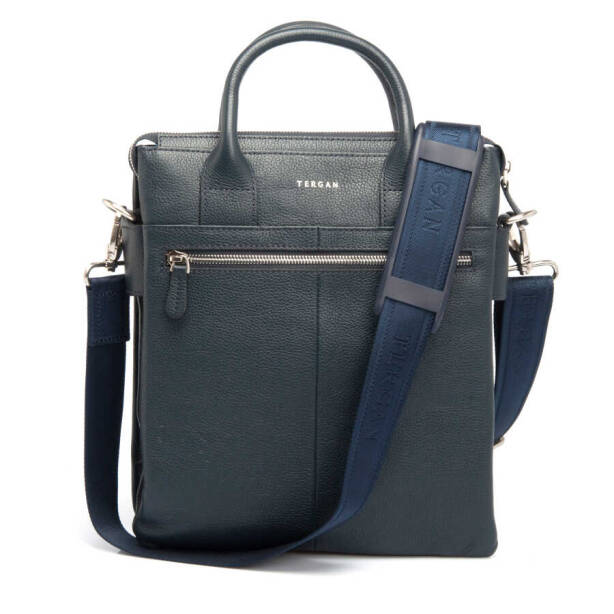 Lacivert Deri Erkek Çapraz Askılı Çanta - S1AC00021184-X86 - Tergan