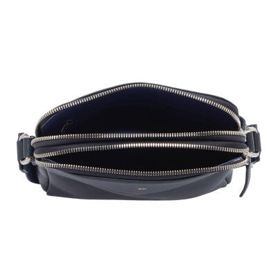 Lacivert Deri Erkek Çapraz Askılı Çanta - S1AC00021408-X86 - 4
