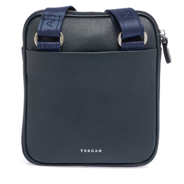 Lacivert Deri Erkek Çapraz Askılı Çanta - S1AC00021472-I91 - 3