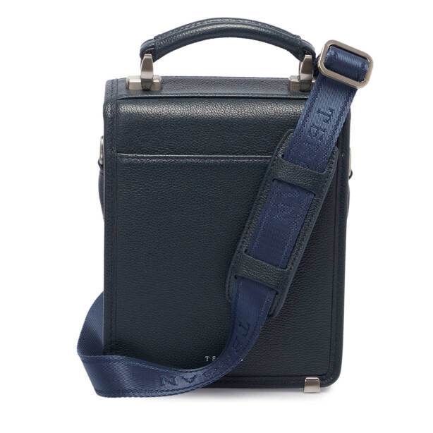Lacivert Deri Erkek Çapraz Askılı Çanta - S1AC00021498-X86 - 3