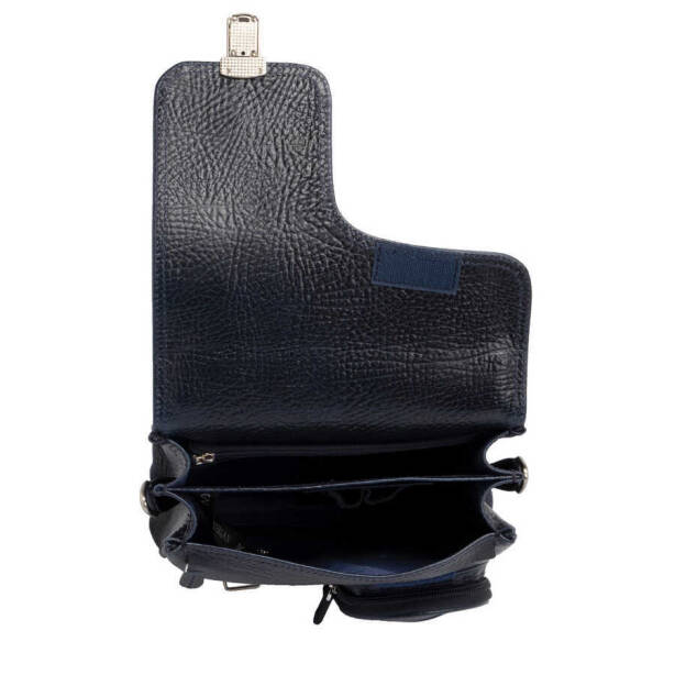 Lacivert Deri Erkek Çapraz Askılı Çanta - S1AC00022709-P5Y - 4