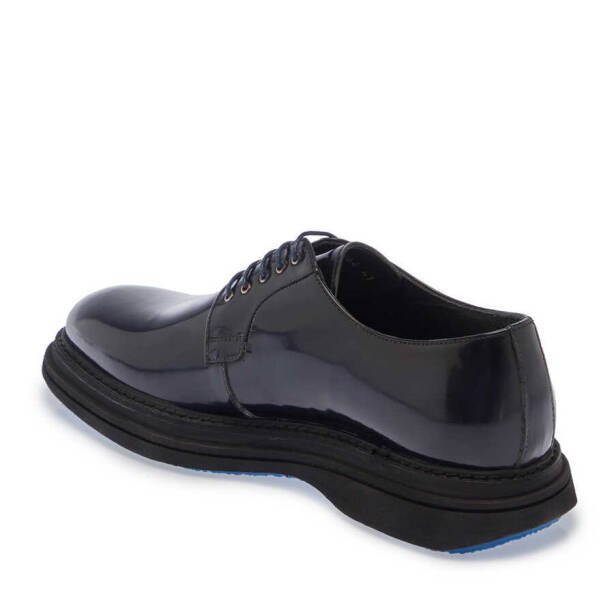 Lacivert Hakiki Deri Erkek Casual Ayakkabı - E24S1AY56998-G70 - 3