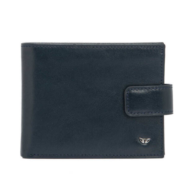Lacivert Hakiki Deri Erkek Cüzdan - S1CE00001109-H86 - 2