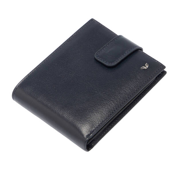 Lacivert Hakiki Deri Erkek Cüzdan - S1CE00001109-H86 