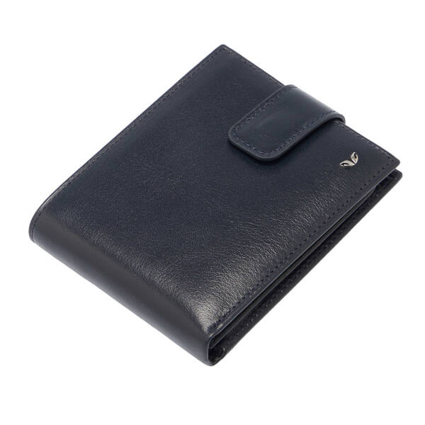 Lacivert Hakiki Deri Erkek Cüzdan - S1CE00001109-H86 - 1