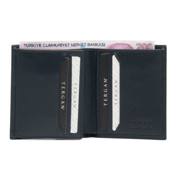 Lacivert Deri Erkek Cüzdan - S1CE00001208-H86 - 2