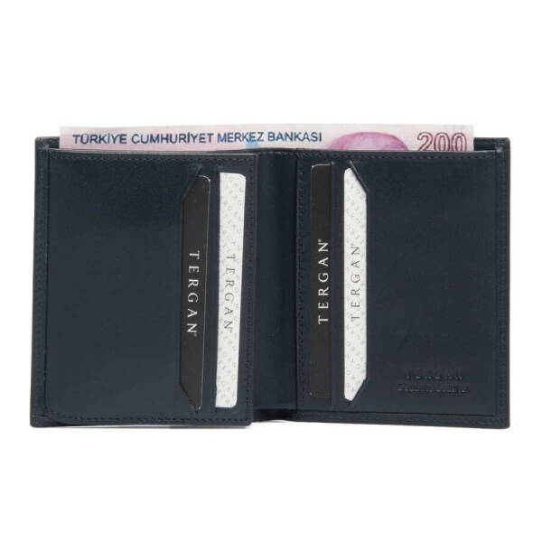 Lacivert Deri Erkek Cüzdan - S1CE00001208-H86 - 2