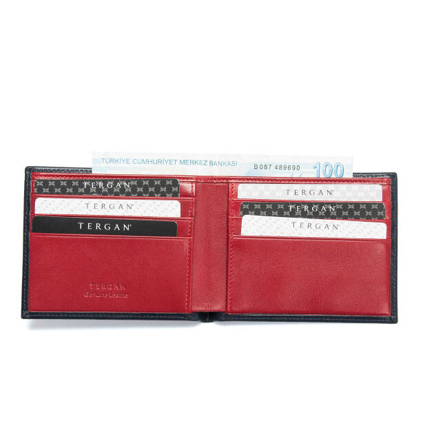 Lacivert Deri Erkek Cüzdan - S1CE00001211-Z47 - 3