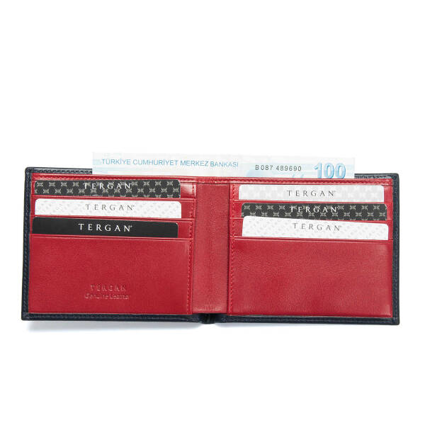 Lacivert Deri Erkek Cüzdan - S1CE00001211-Z47 - 3